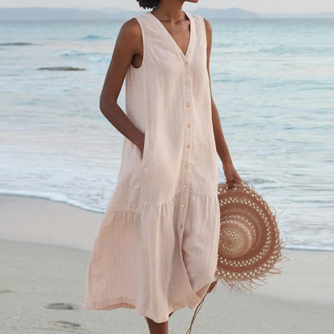 Lone | Summer V-neck Dress