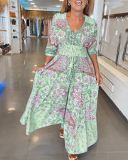 Harper™ - Cozy V-neck Festive Dress