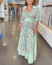 Harper™ - Cozy V-neck Festive Dress