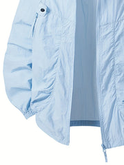 Carter™ - Waterproof Windbreaker Jacket with Adjustable Hood for Outdoor Adventures