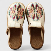 Marousse | Comfortable Handmade Floral Mules