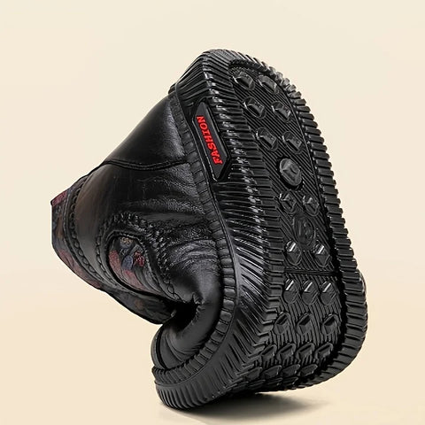 Marla™ | Warm floral ankle boots