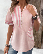 Monroe™ | Striped Soft Blouse