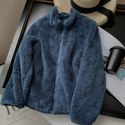Riley™ - Snuggly Teddy Coat with Zip Closure