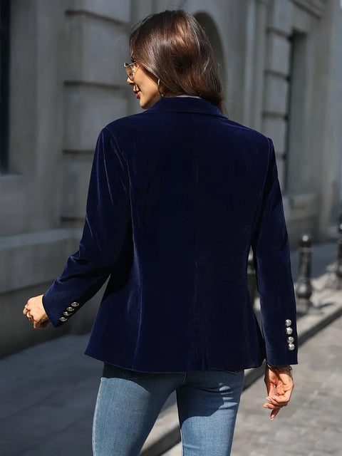 Olivia™ - Chic Velvet Blazer