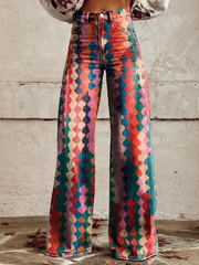 Sophie™ - Retro Cozy Wide Leg Trousers