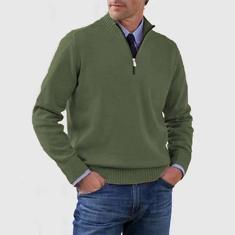 Grant™ | Classic Quarter-Zip Sweater