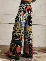Lila™ - Chic Vibrant Wide Leg Trousers