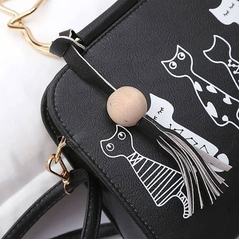 Layla™ - Adorable Kitty Handbag