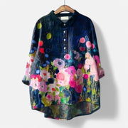 Kiara™ | Chic Floral Loose Fit Blouse