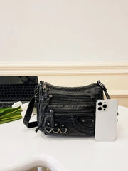 Sophia™ Retro Elegance | Cozy Zipper Pouch