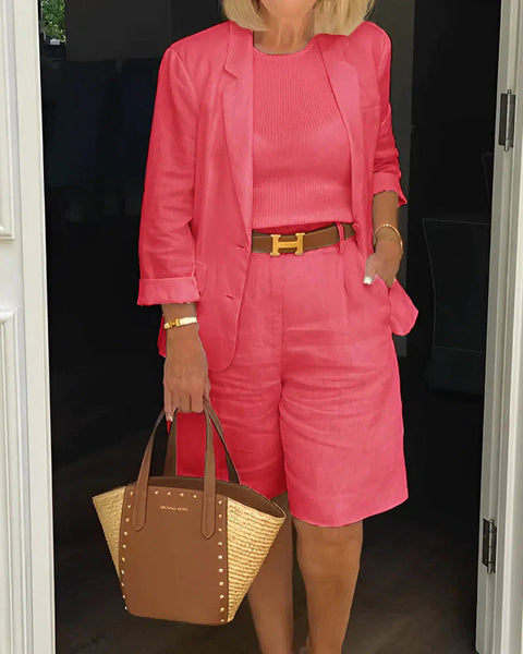 Otilia™ – Breezy Linen Two‑Piece Set