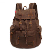 Emily™ - Retro Multi-Pocket Flap Backpack