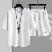 Lio - Casual Short Sleeve Two Piece Set