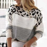 Penelope™ - Chic Leopard Print Sweater