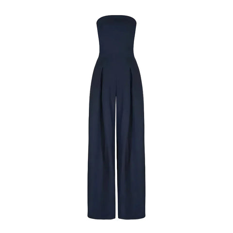 Amber | Strapless Jumpsuit
