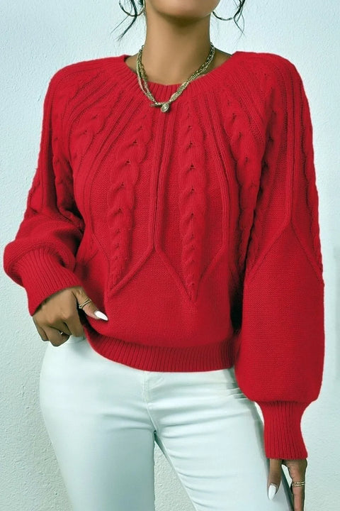 Liam™ - Cozy Cable Knit Sweater