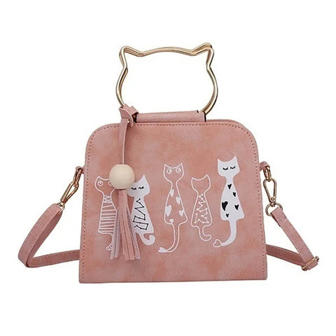 Layla™ - Adorable Kitty Handbag