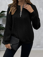 Liam™ - Chic Zip-Up Sweater for Cozy Elegance
