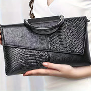 Grace™ Classic | Luxe Croc-Embossed Bag