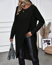 Addison™ - Cozy Asymmetrical Sweater Dress