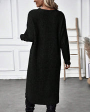 Addison™ - Cozy Asymmetrical Sweater Dress