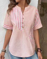 Monroe™ | Striped Soft Blouse