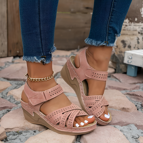 Francesca - Comfort Heeled Sandal