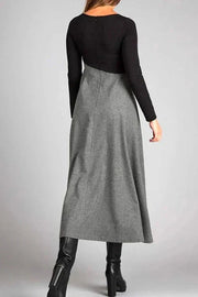 Sophia™ - Chic Two-Tone Dress