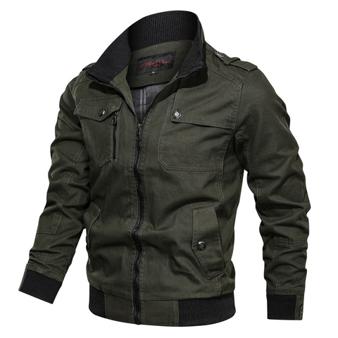 Quinn - Casual Cargo Combat Jacket