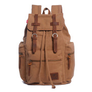 Emily™ - Retro Multi-Pocket Flap Backpack