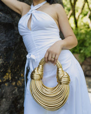 Sophia™ - Elegant Chic Gold Handbag