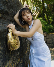 Sophia™ - Elegant Chic Gold Handbag