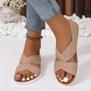 Ximena - Bow Tie Slip-On Sandal