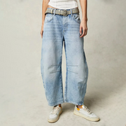 Emma™ - Relaxed Fit Wide Leg Jeans