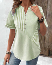 Monroe™ | Striped Soft Blouse