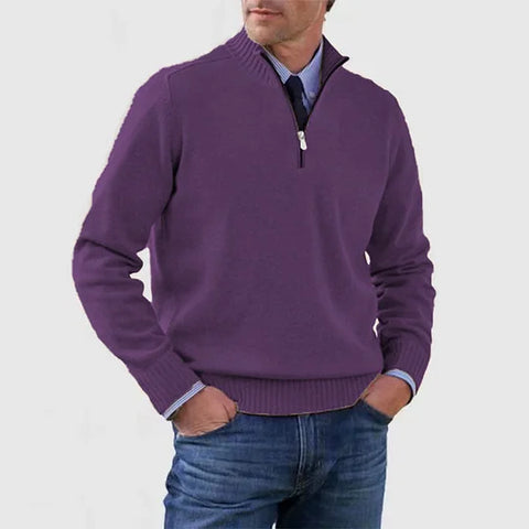 Grant™ | Classic Quarter-Zip Sweater