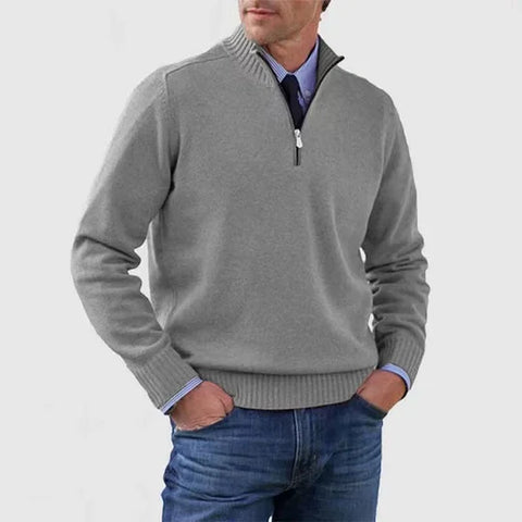 Grant™ | Classic Quarter-Zip Sweater