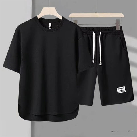 Lio - Casual Short Sleeve Two Piece Set