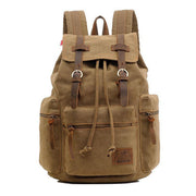 Emily™ - Retro Multi-Pocket Flap Backpack