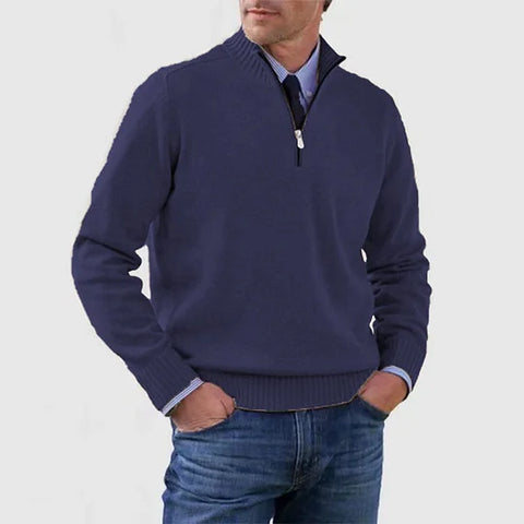 Grant™ | Classic Quarter-Zip Sweater