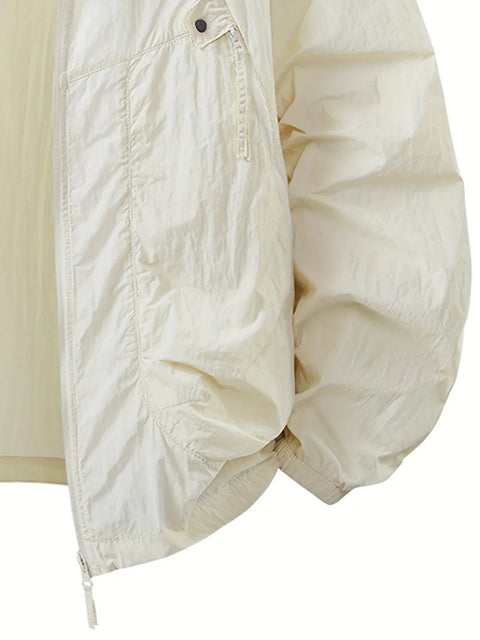 Carter™ - Waterproof Windbreaker Jacket with Adjustable Hood for Outdoor Adventures