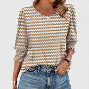 Solara | Elegant Smocked Top