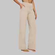 Avery™ | Soft Jersey Straight-Leg Pants