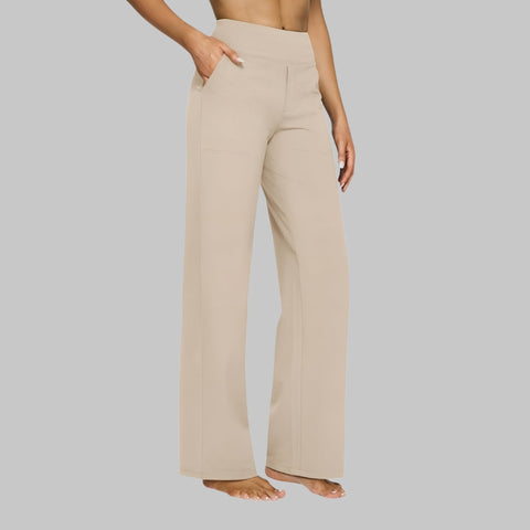 Avery™ | Soft Jersey Straight-Leg Pants