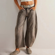 Emma™ - Relaxed Fit Wide Leg Jeans