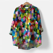 Kiara™ | Chic Floral Loose Fit Blouse