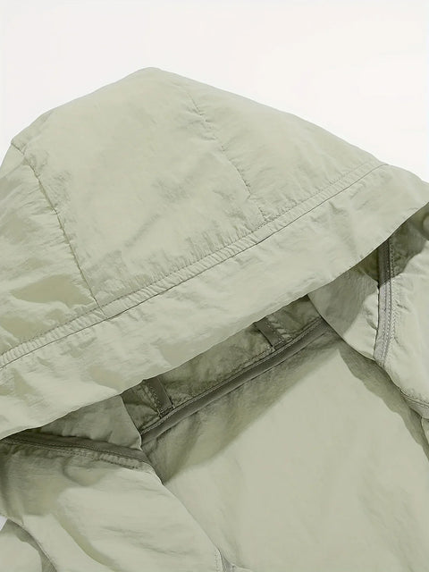 Carter™ - Waterproof Windbreaker Jacket with Adjustable Hood for Outdoor Adventures