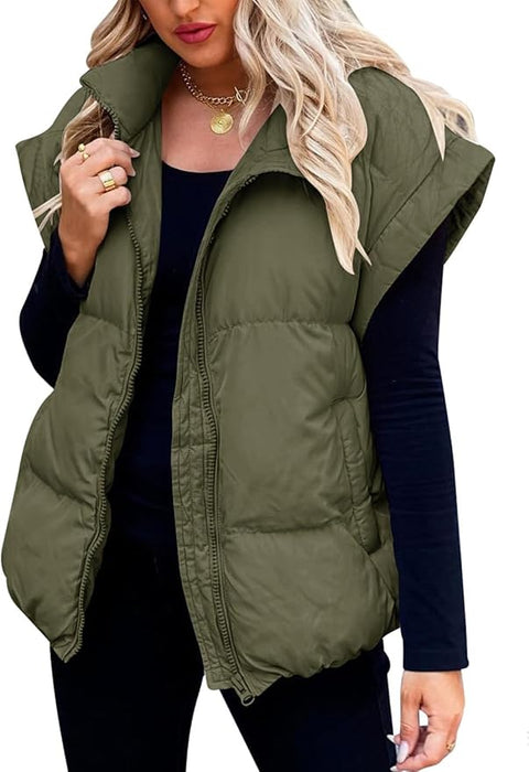 Charlotte™ - Cozy Short Sleeve Puffer Jacket