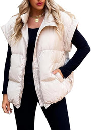 Charlotte™ - Cozy Short Sleeve Puffer Jacket